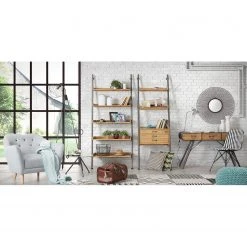 Ars manufacti Regal Calafell I - Tanne massiv / Eisen - Tanne / Schwarz -Wohnzimmermöbel boutique en ligne 1000054479 200429 06485000013 MOOD DETAILS P000000001000054479 mood