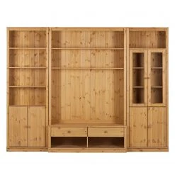 Maison Belfort Wohnwand Lillehammer III (3-teilig) - Kiefer massiv - Kiefer Natur -Wohnzimmermöbel boutique en ligne 1000056772 210622 15584200013 DETAILS P000000001000056772