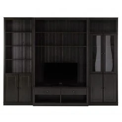 Maison Belfort Wohnwand Lillehammer III (3-teilig) - Kiefer massiv - Kiefer Havanna 13 Maison Belfort Wohnwand Lillehammer III (3-teilig) - Kiefer massiv - Kiefer Havanna -Wohnzimmermöbel boutique en ligne 1000056773 210622 15584200015 DETAILS P000000001000056773