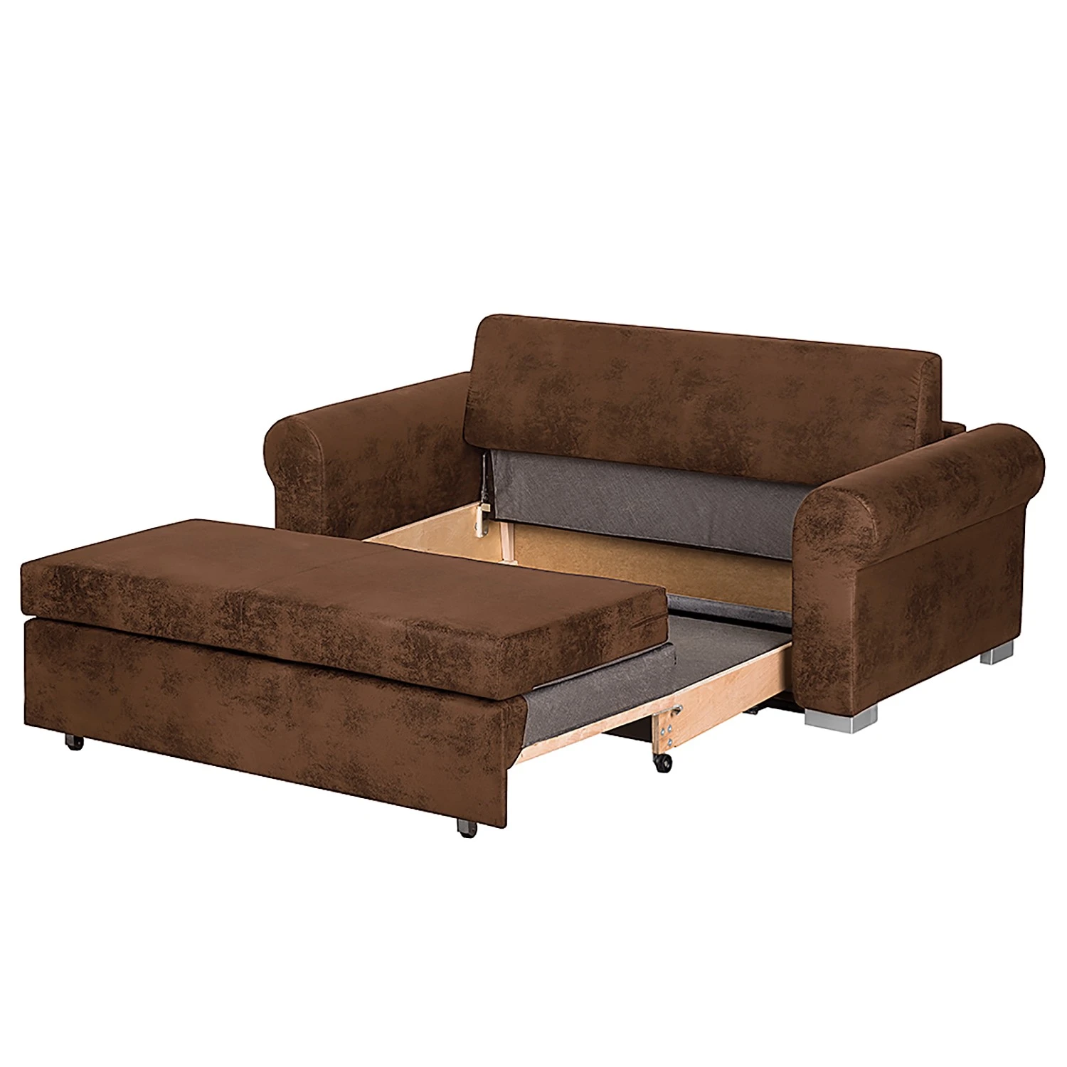 Mooved Schlafsofa Latina IV Antiklederoptik - Braun - Breite: 205 cm 7 Mooved Schlafsofa Latina IV Antiklederoptik - Braun - Breite: 205 cm – Bild 7
