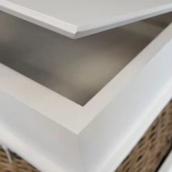 Maison Belfort Sitzbank Elven - Paulownia massiv - Weiß / Braun -Wohnzimmermöbel boutique en ligne 1000058436 50 GALLERYIMAGES P000000001000058436