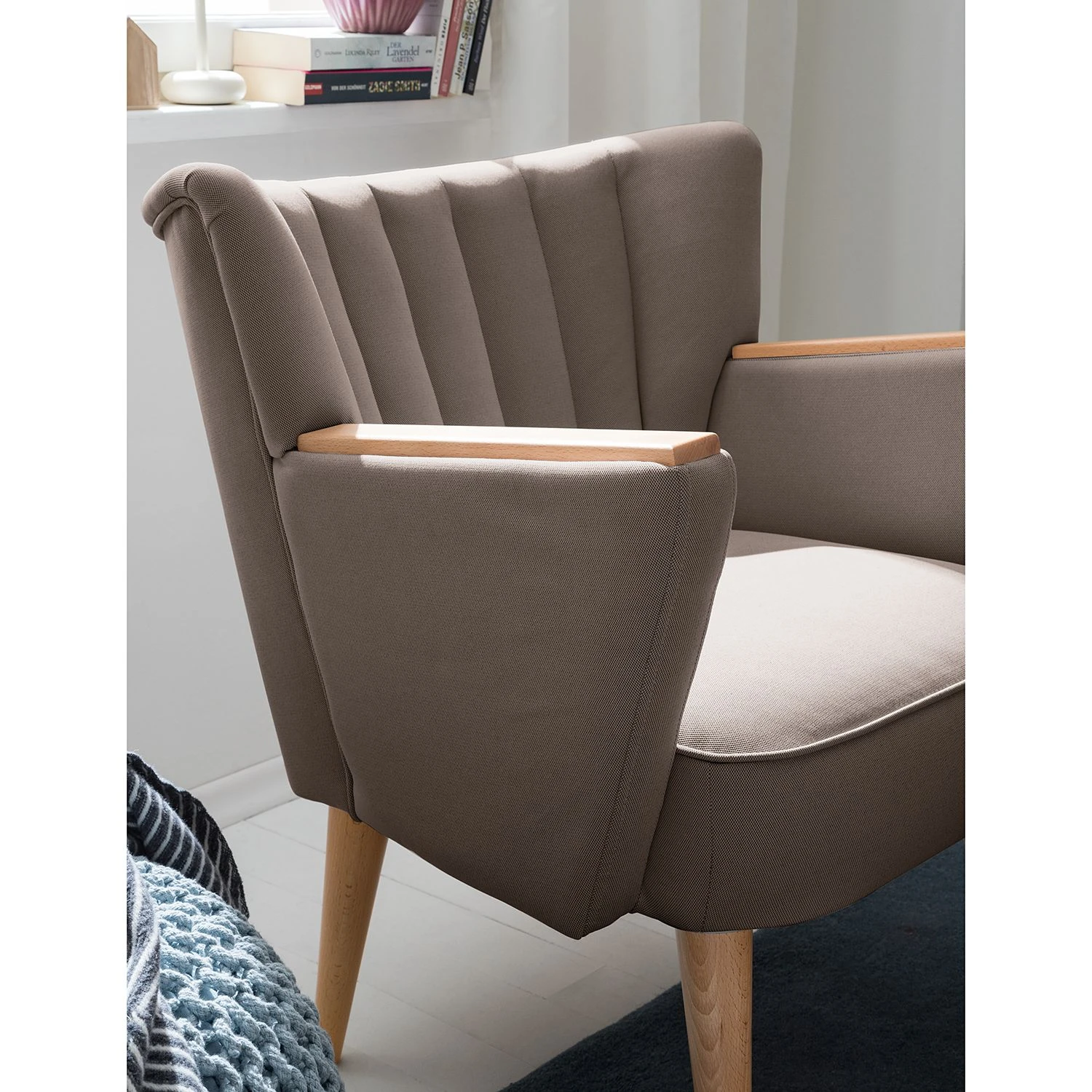 Mørteens Sessel Bauro Webstoff - Cubanit 6 Mørteens Sessel Bauro Webstoff - Cubanit – Bild 6