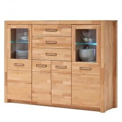 Ars Natura Highboard Majona II - Kernbuche