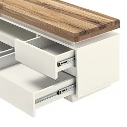 Fredriks TV-Lowboard Roble III - Inkl. Beleuchtung - Eiche / Matt Weiß -Wohnzimmermöbel boutique en ligne 1000064531 200811 13575800711 DETAILS P000000001000064531