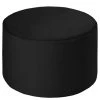 SITTING POINT Fußhocker Scuba dot com - Schwarz