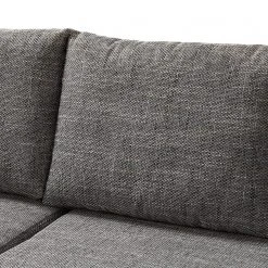 Fredriks Ecksofa Dublin II - (mit Schlaffunktion / beidseitig montierbar) - Kunstleder/Strukturstoff - Weiß / Grau -Wohnzimmermöbel boutique en ligne 1000073164 210614 18404200599 DETAILS P000000001000073164