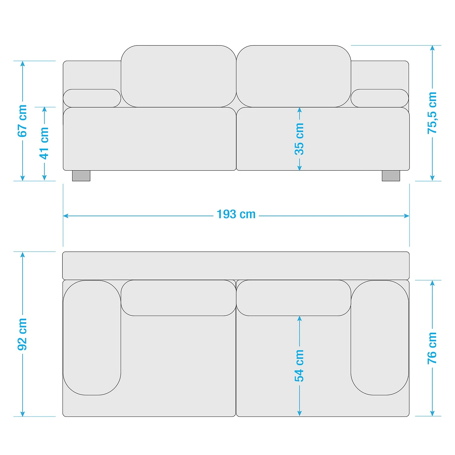 Fredriks Schlafsofa Niklas - Mit Rundumbezug 12 Fredriks Schlafsofa Niklas - Mit Rundumbezug – Bild 12