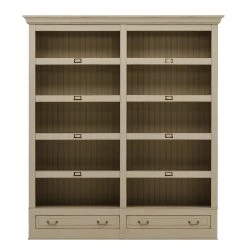 Maison Belfort Bücherregal Azjana I - Hellbeige -Wohnzimmermöbel boutique en ligne 1000084334 201004 11400900396 DETAILS P000000001000084334