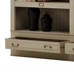 Maison Belfort Bücherregal Azjana I - Hellbeige -Wohnzimmermöbel boutique en ligne 1000084334 201004 11402500401 DETAILS P000000001000084334