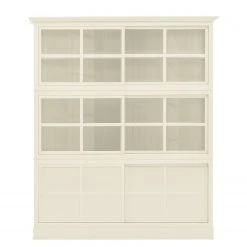 Maison Belfort Vitrinenschrank Azjana - Pinie weiß lackiert 12 Maison Belfort Vitrinenschrank Azjana - Pinie weiß lackiert -Wohnzimmermöbel boutique en ligne 1000084378 201004 11484500545 DETAILS P000000001000084378