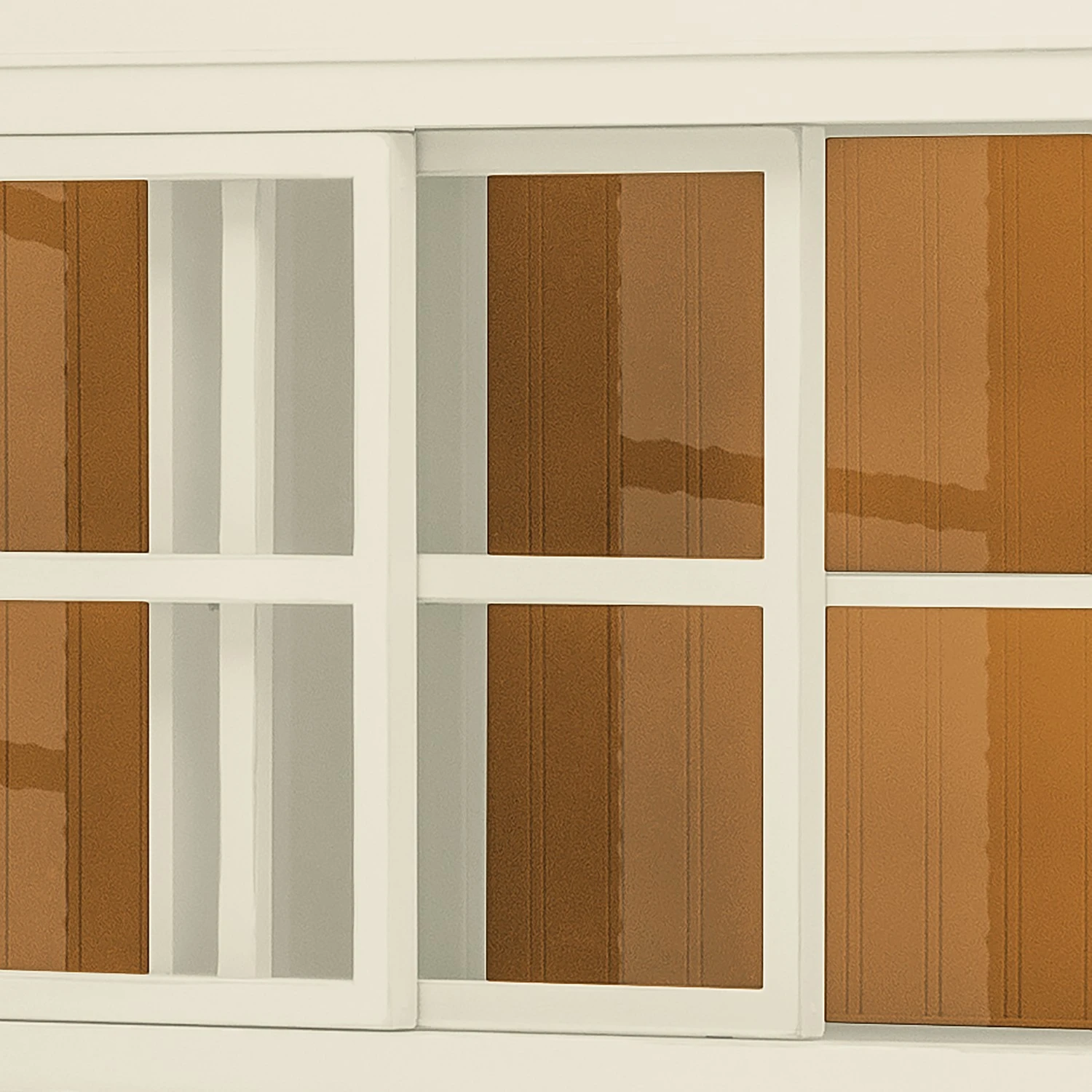 Maison Belfort Vitrinenschrank Azjana - Pinie Weiß / Pinie Honig 6 Maison Belfort Vitrinenschrank Azjana - Pinie Weiß / Pinie Honig – Bild 6