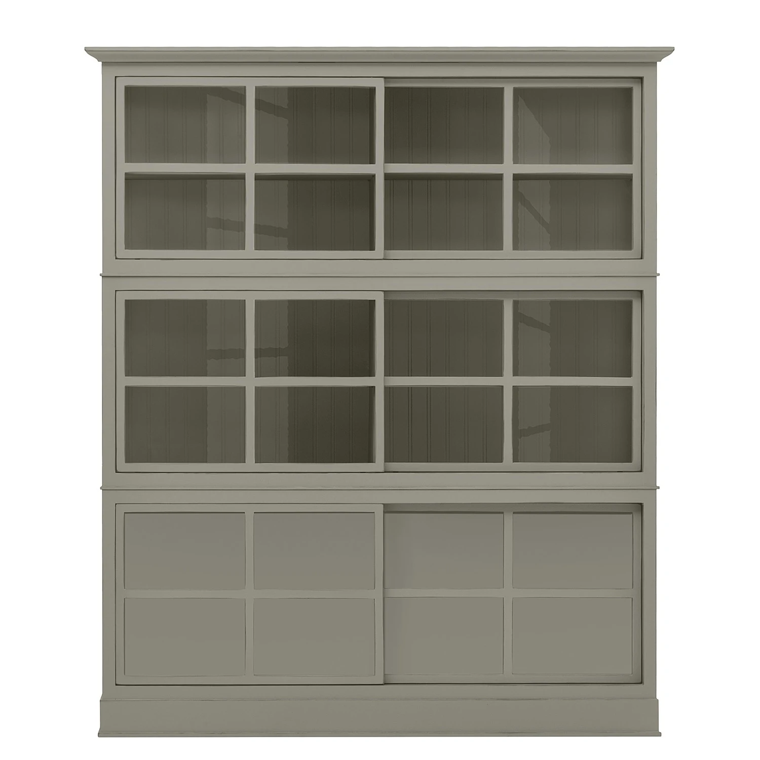 Maison Belfort Vitrinenschrank Azjana - Granit 3 Maison Belfort Vitrinenschrank Azjana - Granit – Bild 3