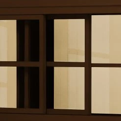 Maison Belfort Vitrinenschrank Azjana - Pinie Braun / Pinie Creme -Wohnzimmermöbel boutique en ligne 1000084383 201004 11503900578 DETAILS P000000001000084383