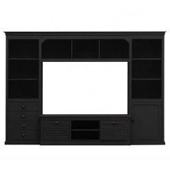 Ridgevalley TV-Wand Sollerön I - Schwarz -Wohnzimmermöbel boutique en ligne 1000084441 201004 12072000875 DETAILS P000000001000084441