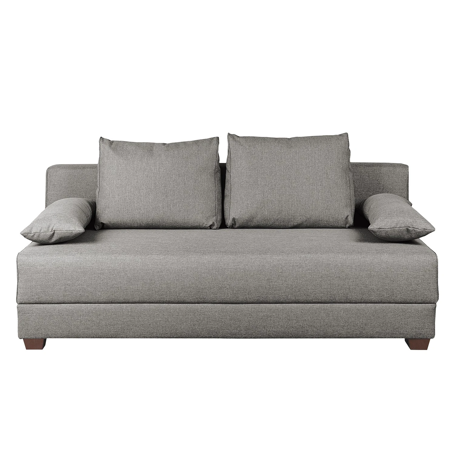 Loftscape Boxspring-Schlafsofa Dingo - Webstoff Luda: Grau 6 Loftscape Boxspring-Schlafsofa Dingo - Webstoff Luda: Grau – Bild 6