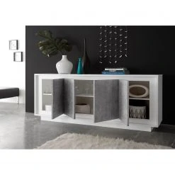 LC Spa Sideboard Forenza - Beton Dekor / Weiß 12 LC Spa Sideboard Forenza - Beton Dekor / Weiß -Wohnzimmermöbel boutique en ligne 1000091559 201029 08233600097 MOOD DETAILS P000000001000091559 mood