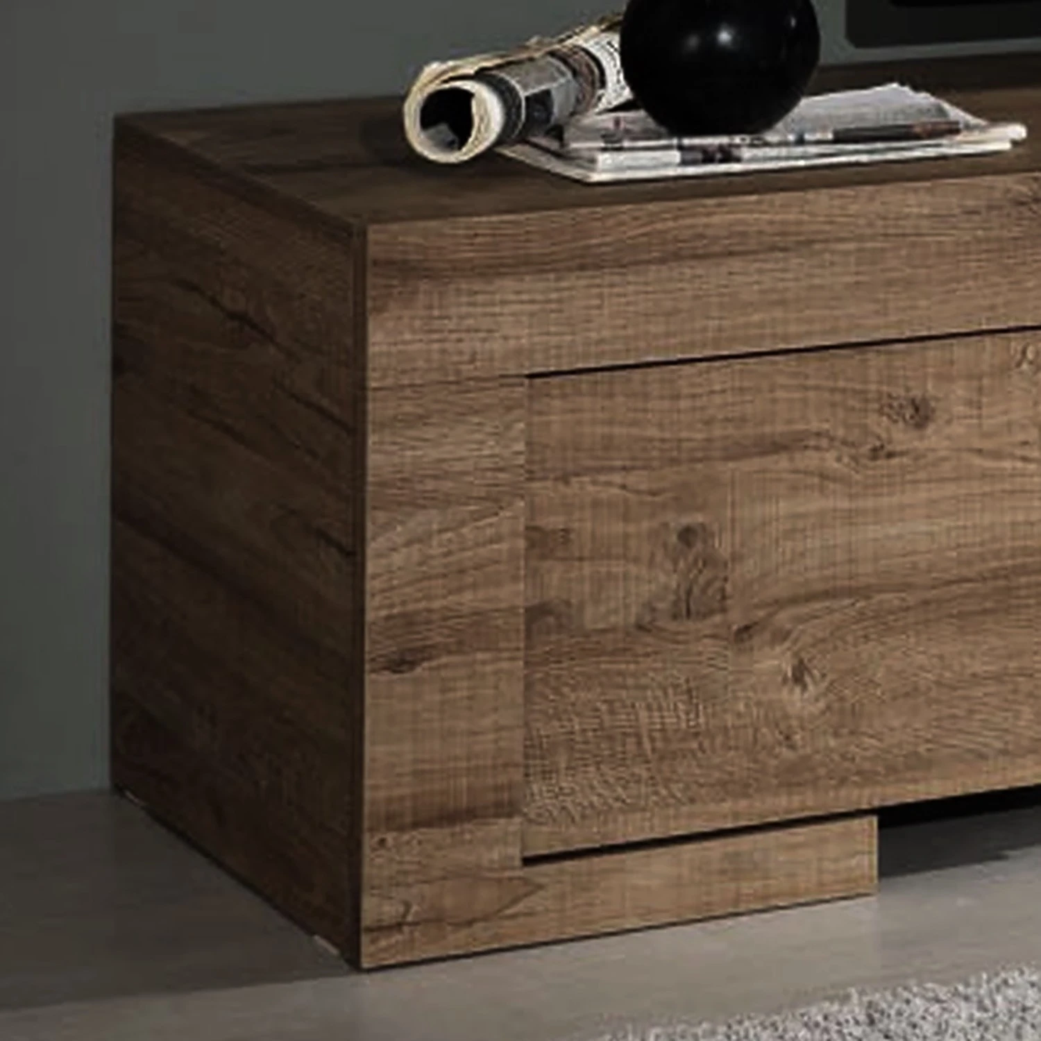 LC Spa TV-Lowboard Milano LC - Eiche Dunkel Dekor 6 LC Spa TV-Lowboard Milano LC - Eiche Dunkel Dekor – Bild 6