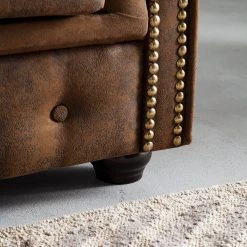 Sofa Torquay (3-Sitzer) - Braun -Wohnzimmermöbel boutique en ligne 1000094670 220121 101043000068 DETAILS P000000001000094670