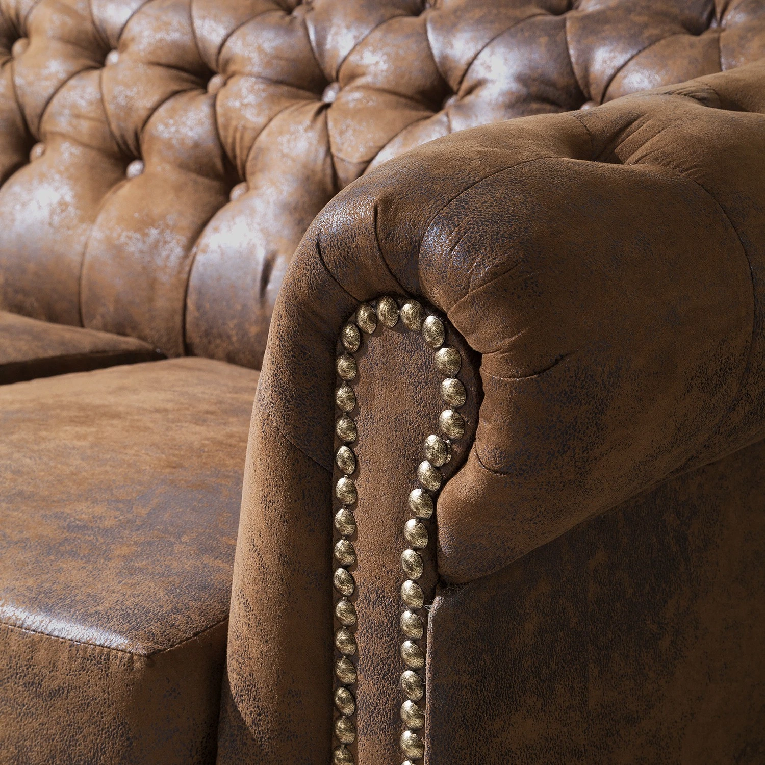 Sofa Torquay (2-Sitzer) - Braun 6 Sofa Torquay (2-Sitzer) - Braun – Bild 6