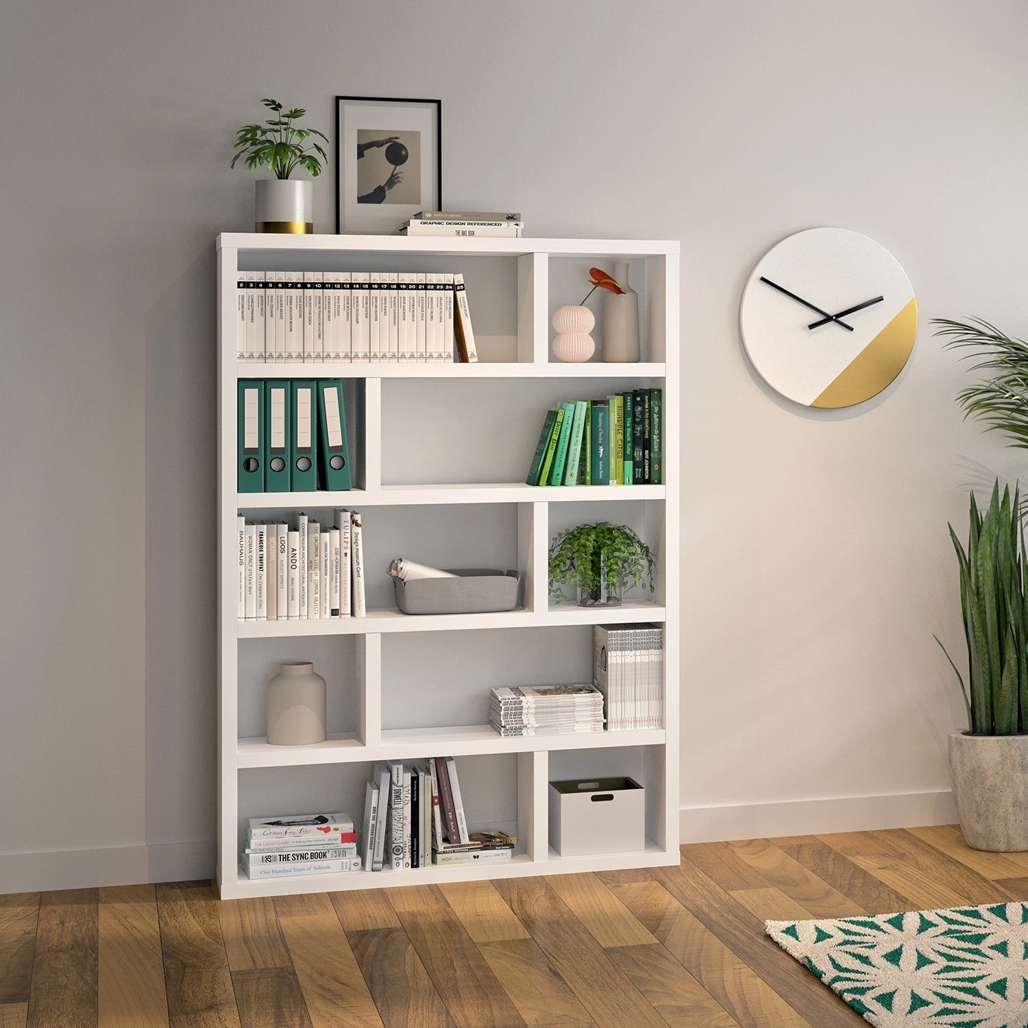 Temahome Regal Dublin - Weiß - Höhe: 173 cm 3 Temahome Regal Dublin - Weiß - Höhe: 173 cm – Bild 3