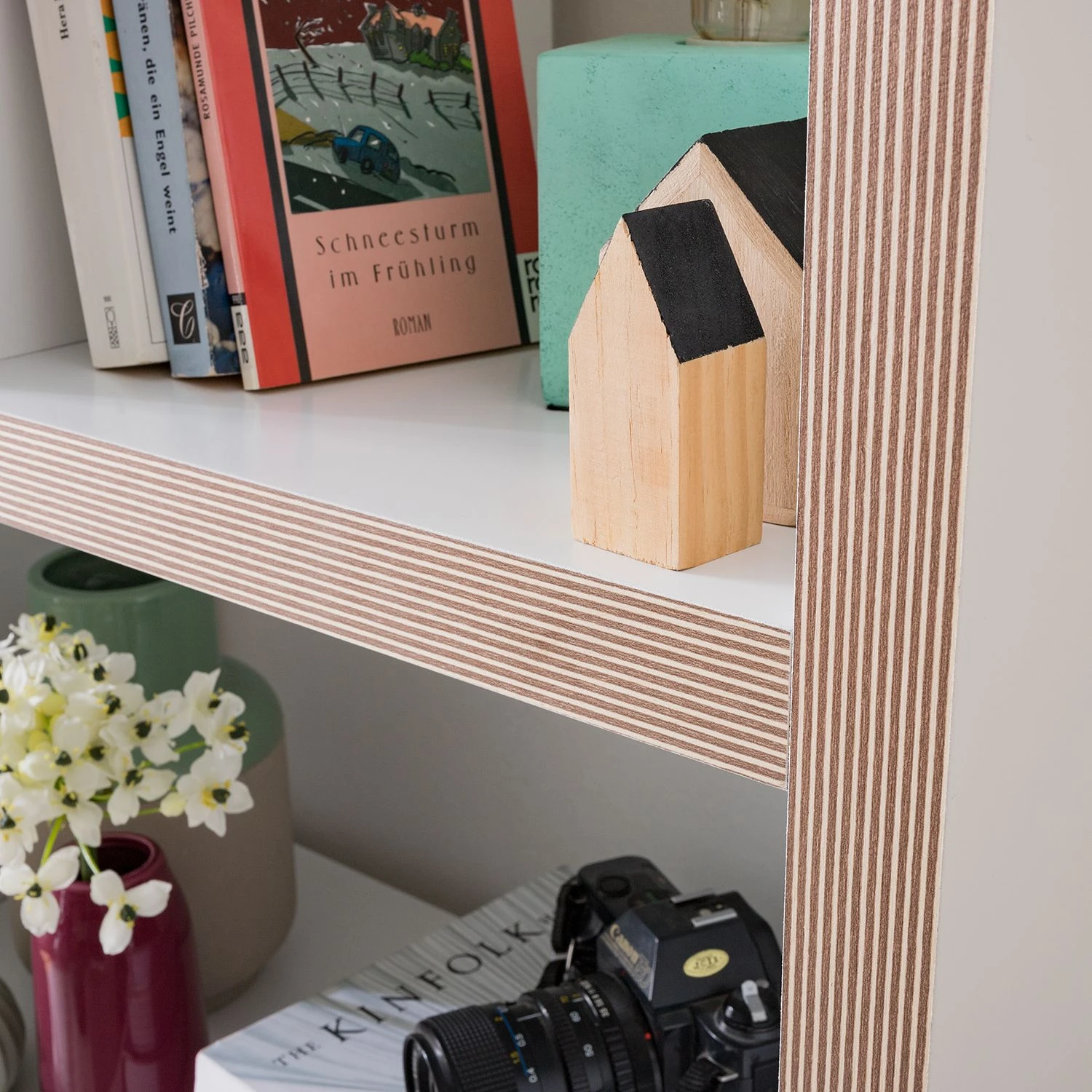 Temahome Regal Berlin - Weiß / Hellbraun - 150 x 198 cm 9 Temahome Regal Berlin - Weiß / Hellbraun - 150 x 198 cm – Bild 9