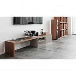 Temahome TV-Lowboard Echo - Grau / Walnuss 24 Temahome TV-Lowboard Echo - Grau / Walnuss -Wohnzimmermöbel boutique en ligne 1000094994 180712 10470166 MOOD GALLERYIMAGES P000000001000094994 mood