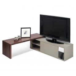 Temahome TV-Lowboard Echo - Grau / Walnuss 31 Temahome TV-Lowboard Echo - Grau / Walnuss -Wohnzimmermöbel boutique en ligne 1000094994 180712 10470170 GALLERYIMAGES P000000001000094994