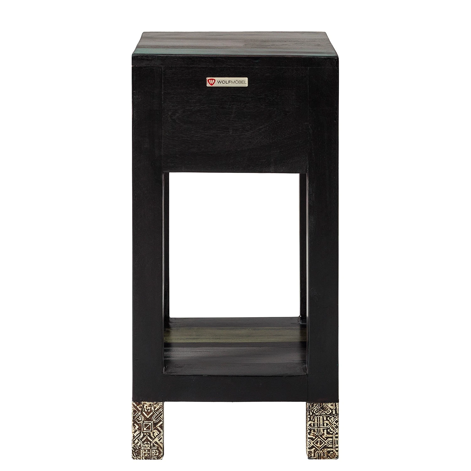 Wolf-Möbel Beistelltisch Goa - Mango teilmassiv - Mango Dunkelbraun 5 Wolf-Möbel Beistelltisch Goa - Mango teilmassiv - Mango Dunkelbraun – Bild 5