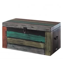 Wolf-Möbel Truhe Goa - Mango Dunkelbraun