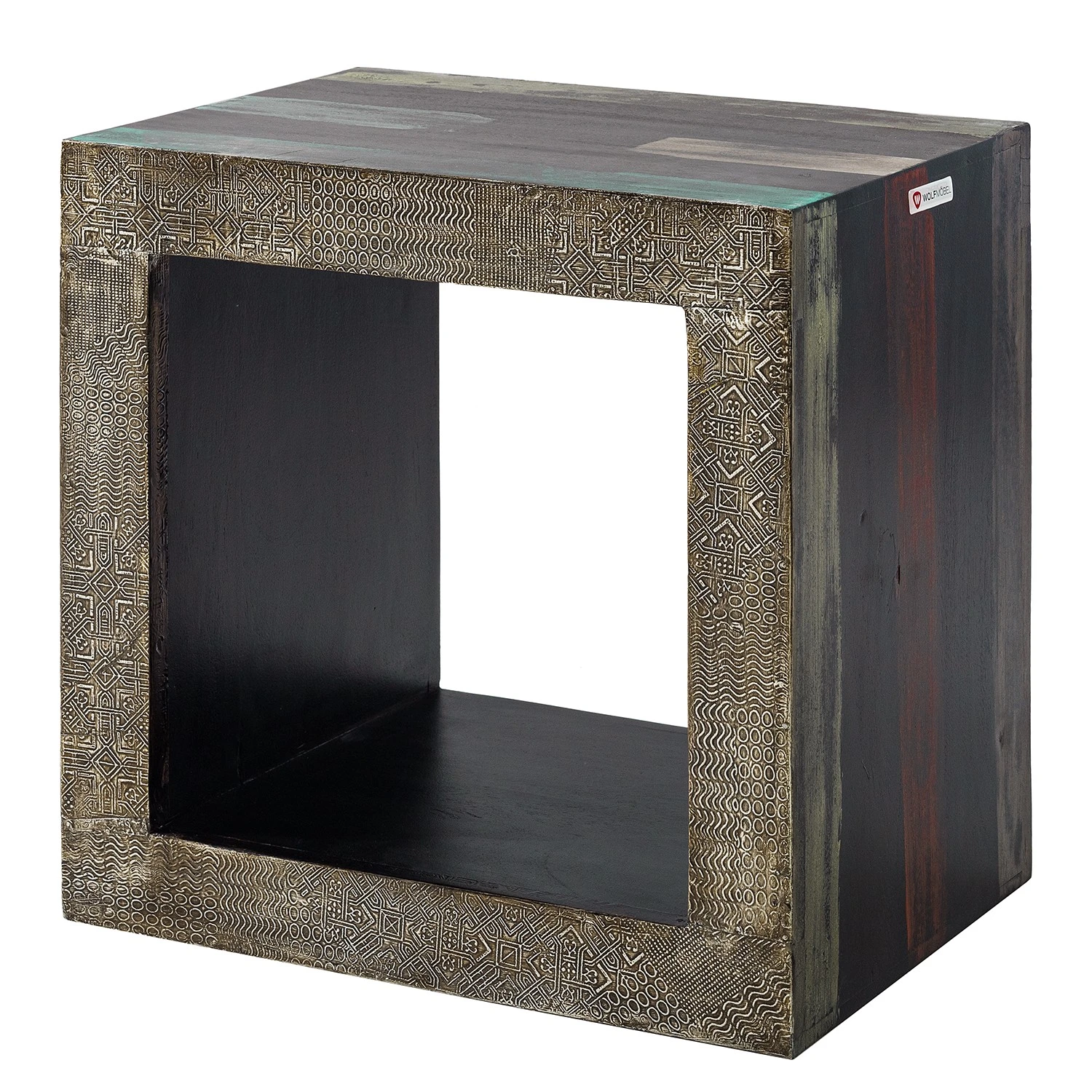 Wolf-Möbel Beistelltisch Goa II - Mango teilmassiv - Mango Dunkelbraun 1 Wolf-Möbel Beistelltisch Goa II - Mango teilmassiv - Mango Dunkelbraun