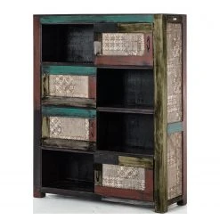 Wolf-Möbel Regal Goa I - Mango teilmassiv - Mango Dunkelbraun -Wohnzimmermöbel boutique en ligne 1000104025 180606 14543682 GALLERYIMAGES P000000001000104025