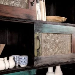 Wolf-Möbel Regal Goa I - Mango teilmassiv - Mango Dunkelbraun -Wohnzimmermöbel boutique en ligne 1000104025 180606 14543684 GALLERYIMAGES P000000001000104025