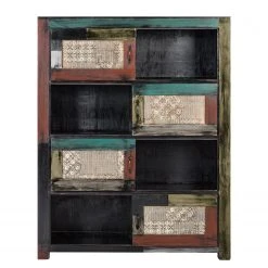 Wolf-Möbel Regal Goa I - Mango teilmassiv - Mango Dunkelbraun -Wohnzimmermöbel boutique en ligne 1000104025 180606 14543786 GALLERYIMAGES P000000001000104025