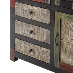 Wolf-Möbel Highboard Goa II - Mango teilmassiv - Mango Dunkelbraun -Wohnzimmermöbel boutique en ligne 1000104040 191106 09425400026 DETAILS P000000001000104040