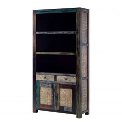 Wolf-Möbel Regal Goa III - Mango teilmassiv - Mango Dunkelbraun