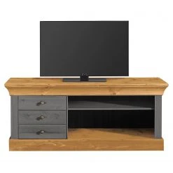 Maison Belfort Wohnwand Bergen (3-teilig) - Kiefer Grau / Kiefer Laugenfarbig -Wohnzimmermöbel boutique en ligne 1000104347 211122 08320700704 DETAILS P000000001000104347