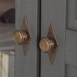 Maison Belfort Wohnwand Bergen (3-teilig) - Kiefer Grau / Kiefer Laugenfarbig -Wohnzimmermöbel boutique en ligne 1000104347 211122 08320700737 DETAILS P000000001000104347