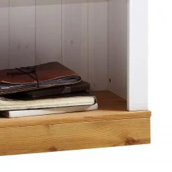 Maison Belfort Regal Bergen II - Kiefer Weiß / Kiefer Laugenfarbig -Wohnzimmermöbel boutique en ligne 1000104436 211122 08321701083 DETAILS P000000001000104436