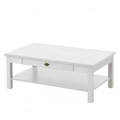 Maison Belfort Couchtisch Bergen II - Kiefer Weiß