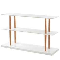 Mørteens Regal Lindholm IV - Weiß - 120 x 72 cm