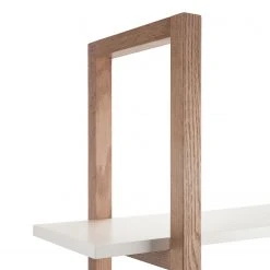 Mørteens Bücherregal Store I - Eiche teilmassiv - Weiß / Eiche -Wohnzimmermöbel boutique en ligne 1000113301 180905 07483206 GALLERYIMAGES P000000001000113301