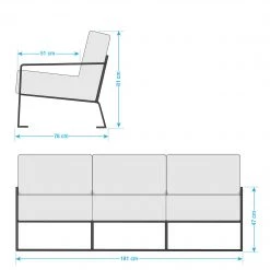 Ars manufacti Sofa Voda II (3-Sitzer) - Schokolade/ Braun -Wohnzimmermöbel boutique en ligne 1000113566 200 GALLERYIMAGES P000000001000113566
