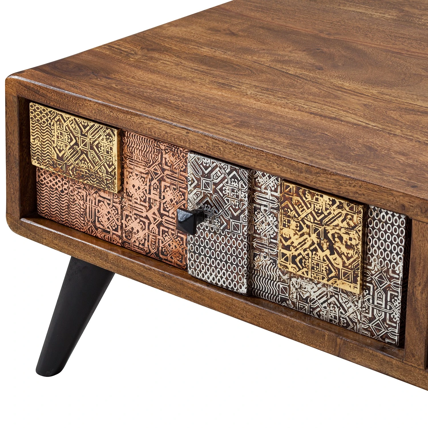 Wolf-Möbel Couchtisch Orient - Akazie massiv / Metall - Mehrfarbig 21 Wolf-Möbel Couchtisch Orient - Akazie massiv / Metall - Mehrfarbig – Bild 21