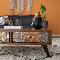 Wolf-Möbel Couchtisch Orient - Akazie massiv / Metall - Mehrfarbig 32 Wolf-Möbel Couchtisch Orient - Akazie massiv / Metall - Mehrfarbig -Wohnzimmermöbel boutique en ligne 1000114111 200706 13202700003 DETAILS P000000001000114111