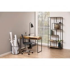 Red Living Regal Coogee I - Eiche Dekor / Schwarz - Höhe: 185 cm 12 Red Living Regal Coogee I - Eiche Dekor / Schwarz - Höhe: 185 cm -Wohnzimmermöbel boutique en ligne 1000114877 220215 023 MOOD DETAILS P000000001000114877 mood