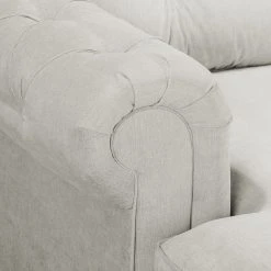 Velvet Studio Ecksofa Marau - Kies - Longchair davorstehend links -Wohnzimmermöbel boutique en ligne 1000115661 200728 11060000011 DETAILS P000000001000115661