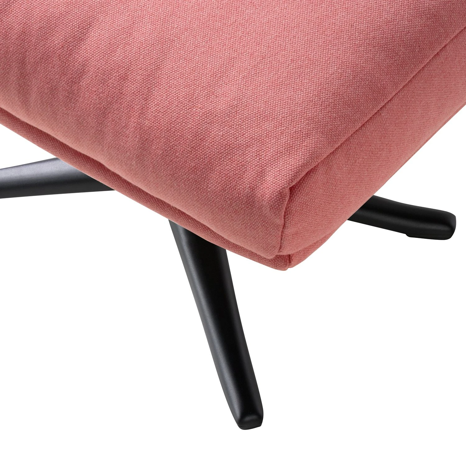 Studio Copenhagen Polsterhocker Garbo III - Webstoff - Webstoff Osta: Koralle - Schwarz 4 Studio Copenhagen Polsterhocker Garbo III - Webstoff - Webstoff Osta: Koralle - Schwarz – Bild 4