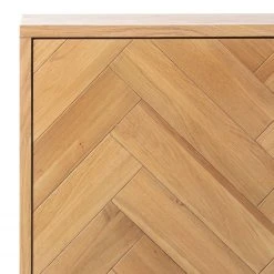 Ars manufacti Sideboard Dharai - Echtholzfurnier / Metall - Eiche / Silber -Wohnzimmermöbel boutique en ligne 1000117155 180702 13320605 GALLERYIMAGES P000000001000117155