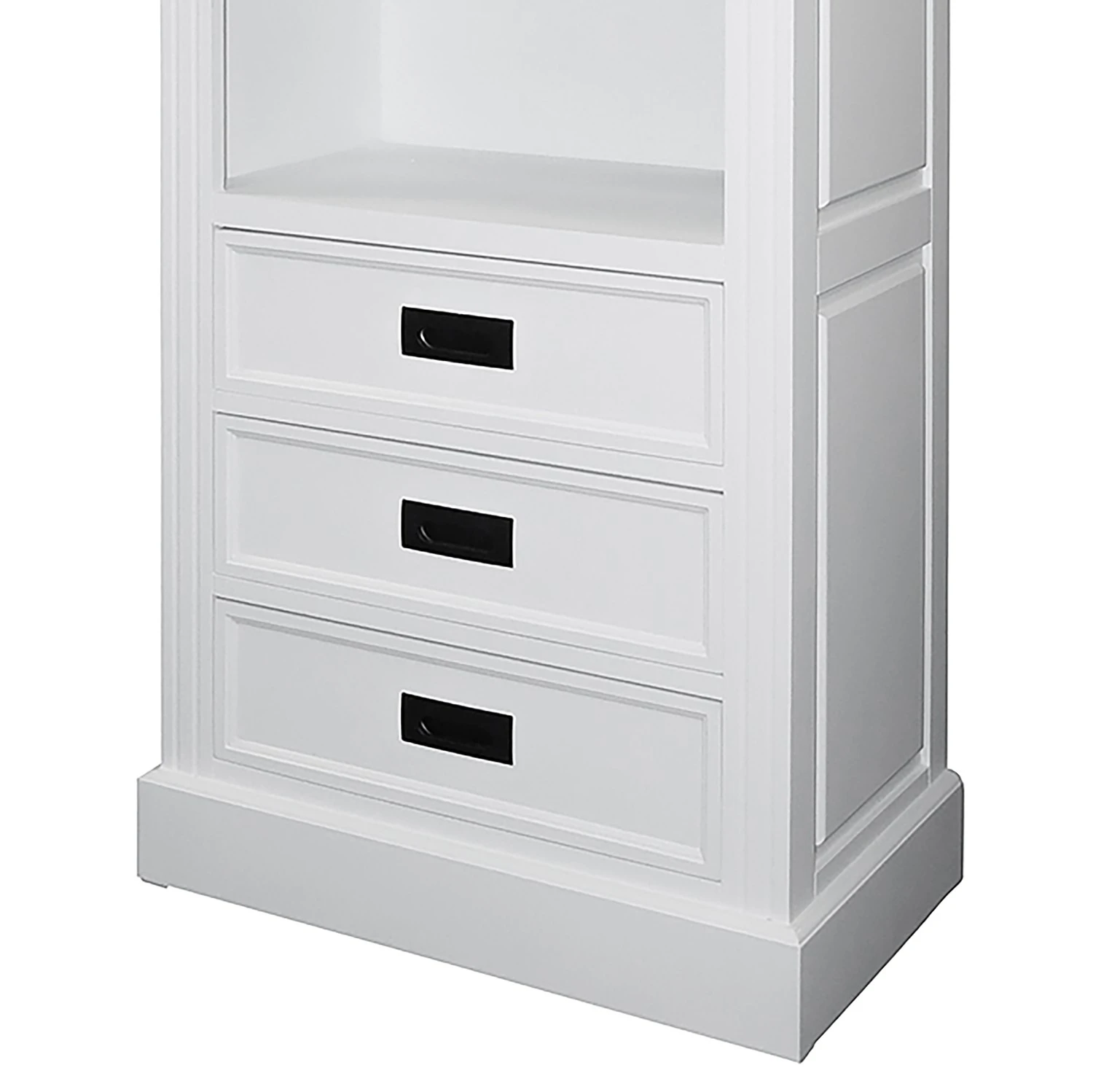 Maison Belfort Regal Nasinu - Paulownia teilmassiv - Weiß / Antik Grau 3 Maison Belfort Regal Nasinu - Paulownia teilmassiv - Weiß / Antik Grau – Bild 3