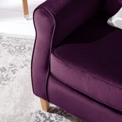 Maison Belfort Ohrensessel Luro Samt -Wohnzimmermöbel boutique en ligne 1000117561 200528 17201100005 DETAILS P000000001000117561